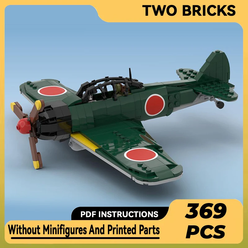 Technical Moc Bricks A6M Zero World War II Fighter Jet Model Modular Building Blocks Gifts Toys For Children DIY Sets Assembling
Technical Moc Bricks A6M Zero World War II Fighter Jet Model Modular Building Blocks Gifts Toys For Children DIY Sets Assembling