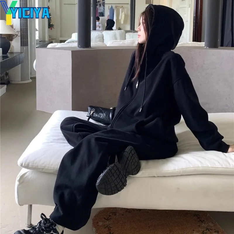 YICIYA y2k pant sets hooded sweatshirt sets for women 2 pieces spring and autumn Hooded zip-up trousers sets Women's tracksuit
YICIYA y2k pant sets hooded sweatshirt sets for women 2 pieces spring and autumn Hooded zip-up trousers sets Women's tracksuit