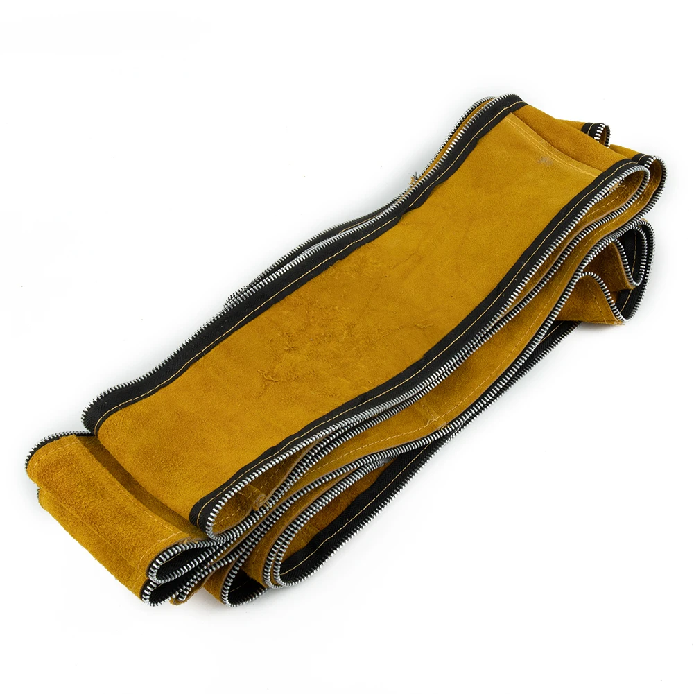 Durable Cowhide Leather Cover for TIG/MIG Torch Cable, 25ft Long, 4in Wide, Excellent Design for Easy Movement
Durable Cowhide Leather Cover for TIG/MIG Torch Cable, 25ft Long, 4in Wide, Excellent Design for Easy Movement