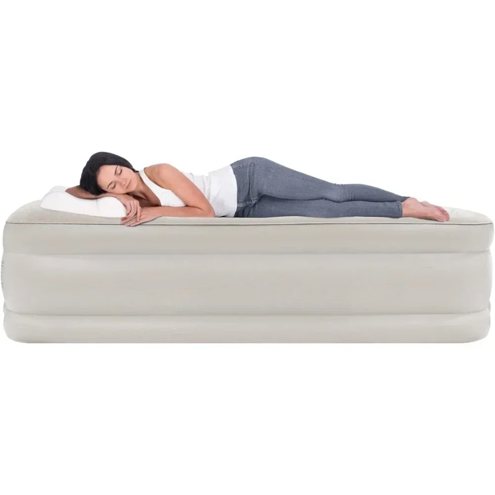 Queen Air Mattress with Built-in High-Speed Pump , High Adjustable Blow Up Mattress, 20" Queen Size Luxury Double Air Bed
Queen Air Mattress with Built-in High-Speed Pump , High Adjustable Blow Up Mattress, 20" Queen Size Luxury Double Air Bed