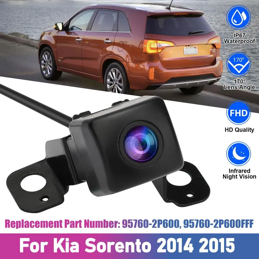 Car Rear View Backup Camera Night Vision Reversing Assist Camcorder Cams 95760-2P600 Compatible For Kia Sorento 2014 - 2015
Car Rear View Backup Camera Night Vision Reversing Assist Camcorder Cams 95760-2P600 Compatible For Kia Sorento 2014 - 2015