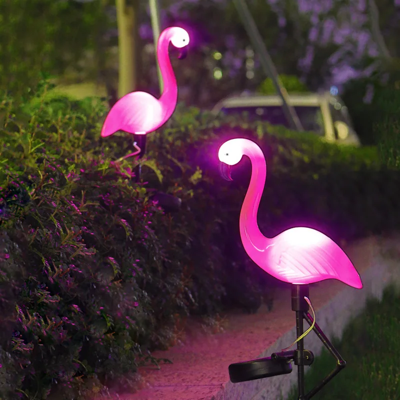 LED Lawn Solar Flamingo Lamp Outdoor Solar Powered Garden Light Waterproof Yard Pathway Decorative Lights for Patio Yard Pathway
LED Lawn Solar Flamingo Lamp Outdoor Solar Powered Garden Light Waterproof Yard Pathway Decorative Lights for Patio Yard Pathway