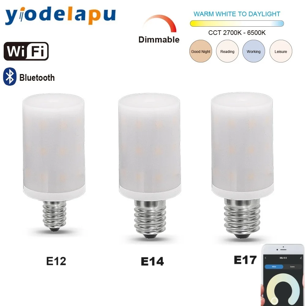 

Tuya G9 Smart Light Dimmable 2700K-6500K G9 WiFi 5W 6W 7W LED Bulb Intelligent Lamp 230V Support Alexa Google Home Voice Control