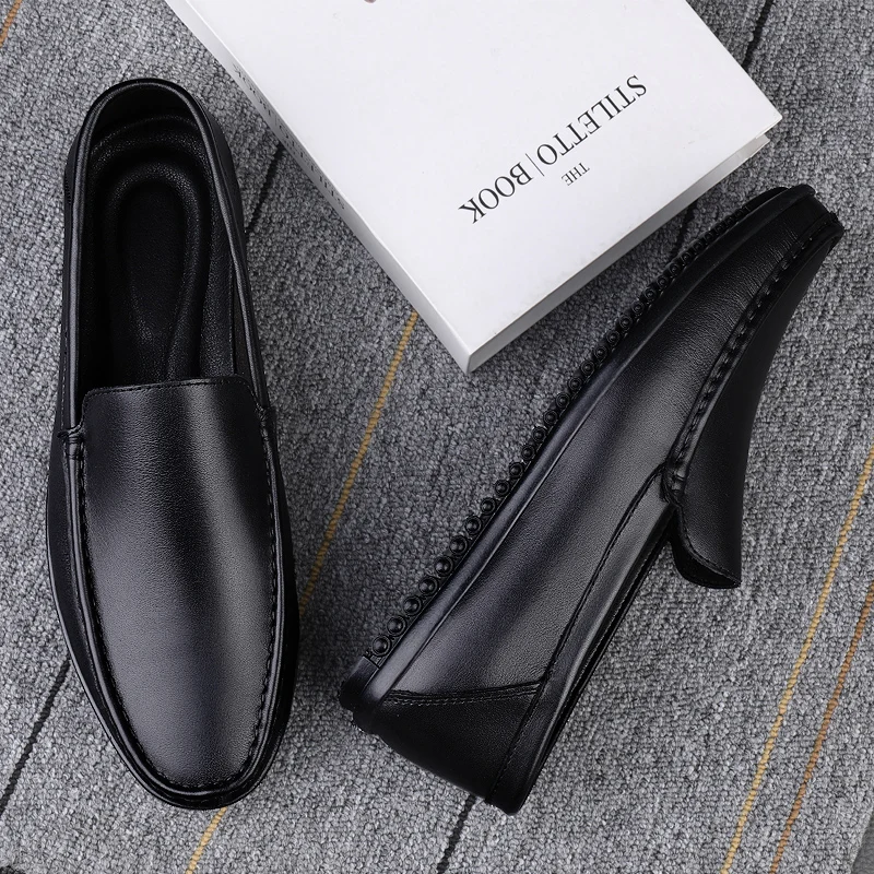 Genuine Leather Men Loafers Hole Brand Casual Leather Shoes Hollow Out Man Driving Shoes Breathable Slip on Moccasins Boat Shoes
Genuine Leather Men Loafers Hole Brand Casual Leather Shoes Hollow Out Man Driving Shoes Breathable Slip on Moccasins Boat Shoes