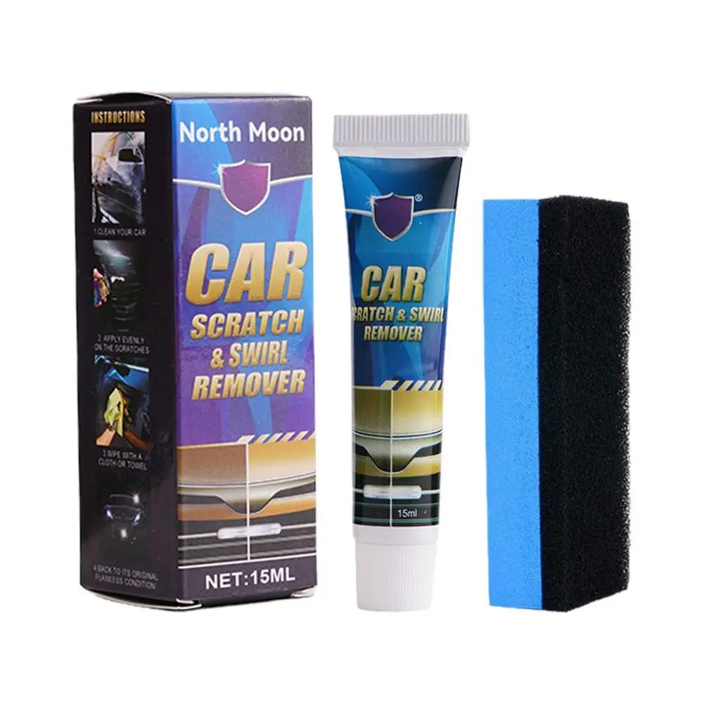 

15ml Car Scratch Repair Paste Car Polish Scratch Remover Car Paint Scratch Repair Cleaning Kit For Various Surfaces