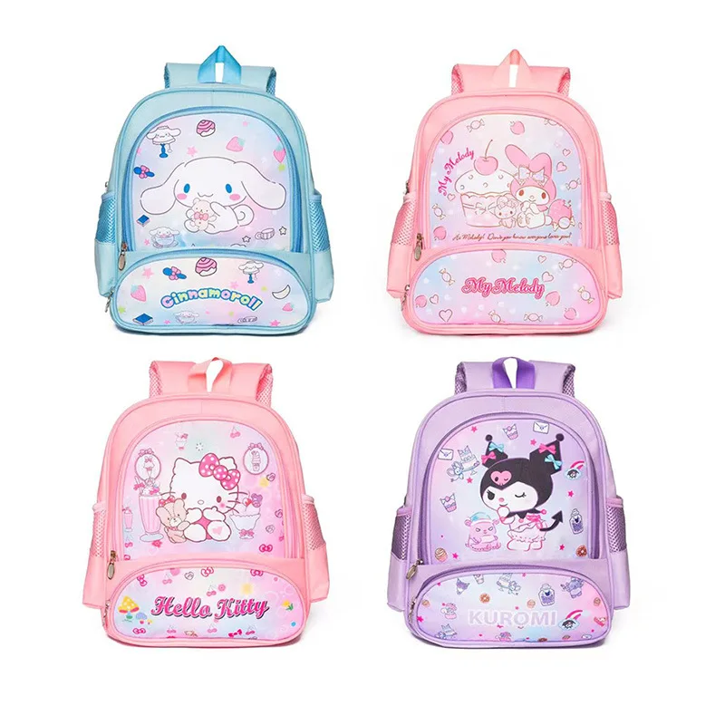 

Children's New Large-capacity Schoolbag, Cute Kuromi Primary School Lightweight Burden-reducing Schoolbag, Kindergarten Backpack