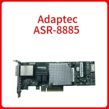 Original for Dell Adaptec RAID Array Card PCI-E 16-Port 12Gb SAS Controller ASR-8885 2277000-R 24VP1 / Without Battery Cache Original for Dell Adaptec RAID Array Card PCI-E 16-Port 12Gb SAS Controller ASR-8885 2277000-R 24VP1 / Without Battery Cache