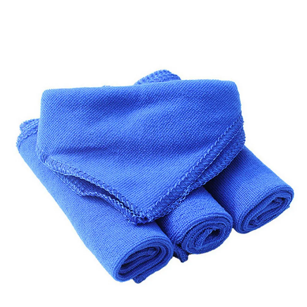 

26 Cm Microfiber Towels Car Cleaning Interior Car Detailing Accessories Strong Absorbent Car Wash Towel Exterior Cleaning Tools