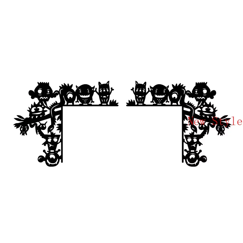 Spooky Decorative Wall Stickers Decor Door Corner Decoration Door Frame Corner Decoration Decor Wall Hanging Art Decoration Hom
Spooky Decorative Wall Stickers Decor Door Corner Decoration Door Frame Corner Decoration Decor Wall Hanging Art Decoration Hom