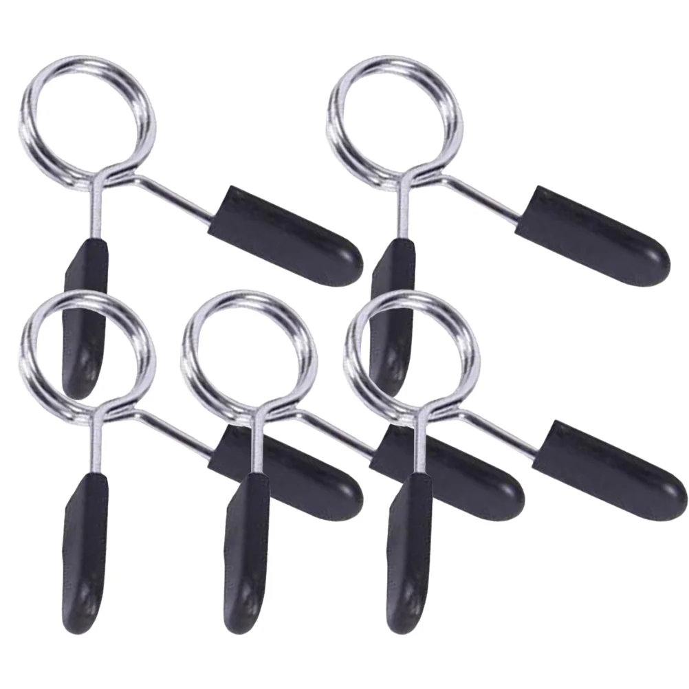 27mm Sprung Barbell Clamp Spring Collar Clips Gym Weight Sprung Lock Standard Lifting Kit Barbell Lock for Fit Gym
27mm Sprung Barbell Clamp Spring Collar Clips Gym Weight Sprung Lock Standard Lifting Kit Barbell Lock for Fit Gym