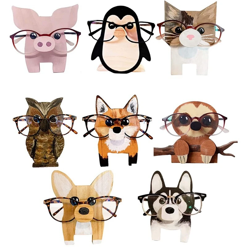 Cute Animal Glasses Sunglasses Glasses Holder Stand Display Rack, Desktop Organiser, Desktop Home Office Decorative
Cute Animal Glasses Sunglasses Glasses Holder Stand Display Rack, Desktop Organiser, Desktop Home Office Decorative