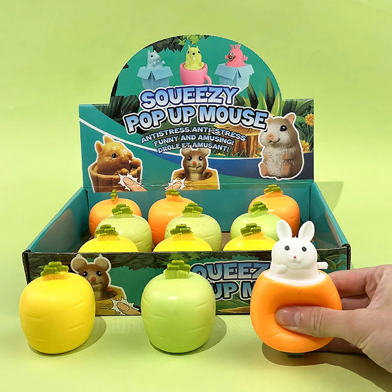 1Pc Carrot Rabbit Cup Squeeze Toys Cute Cartoon Stress Relief Toys Children Kids Anti-stress Sensory Fidget Toy Random Color
1Pc Carrot Rabbit Cup Squeeze Toys Cute Cartoon Stress Relief Toys Children Kids Anti-stress Sensory Fidget Toy Random Color