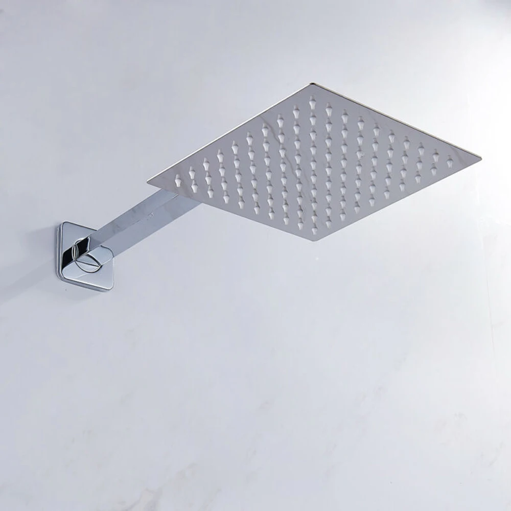8 Inch Bathroom Shower Head Large Round/Square Overhead Rainfall Chrome Stainless Steel Standard G 1/2 Connection Shower Head
8 Inch Bathroom Shower Head Large Round/Square Overhead Rainfall Chrome Stainless Steel Standard G 1/2 Connection Shower Head