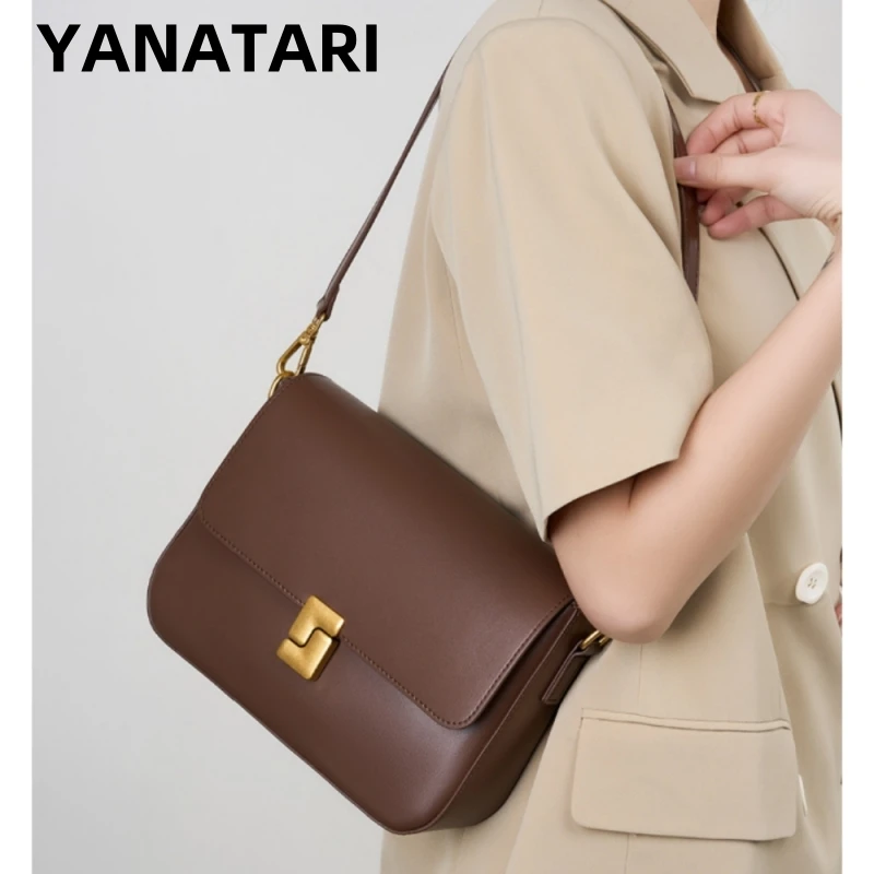 

Luxury handbags female crossbody bags Tofu small square shoulder bag women bags new fashion 2024 genuine cowhide leather satchel