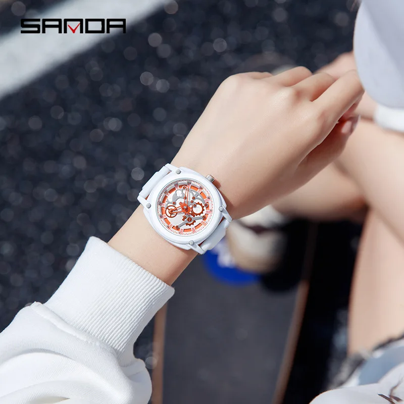 fashion silicone Sanda new sports quartz watch for men women cool unisex watch women's waterproof shockproof
fashion silicone Sanda new sports quartz watch for men women cool unisex watch women's waterproof shockproof
