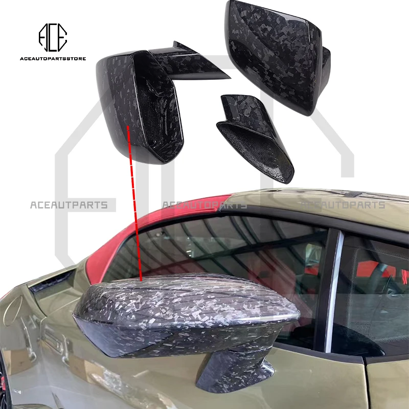 Mirror Cover Car Exterior Side Rearview Mirror Decoration Cover Air Outlet For Lamborghini Huracan LP610 LP580 EVO Carbon Fiber
Mirror Cover Car Exterior Side Rearview Mirror Decoration Cover Air Outlet For Lamborghini Huracan LP610 LP580 EVO Carbon Fiber