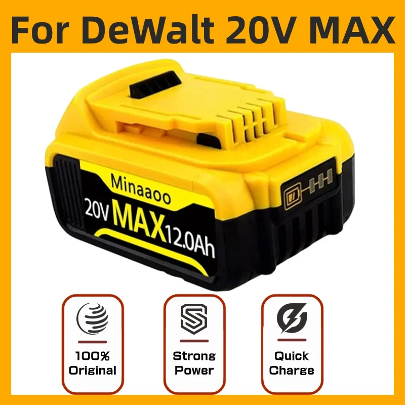 20V 6.0Ah MAX Battery Power Tool Replacement for DeWalt DCB184 DCB181 DCB182 DCB200 20V 8A 6A 18/20Volt Battery
20V 6.0Ah MAX Battery Power Tool Replacement for DeWalt DCB184 DCB181 DCB182 DCB200 20V 8A 6A 18/20Volt Battery