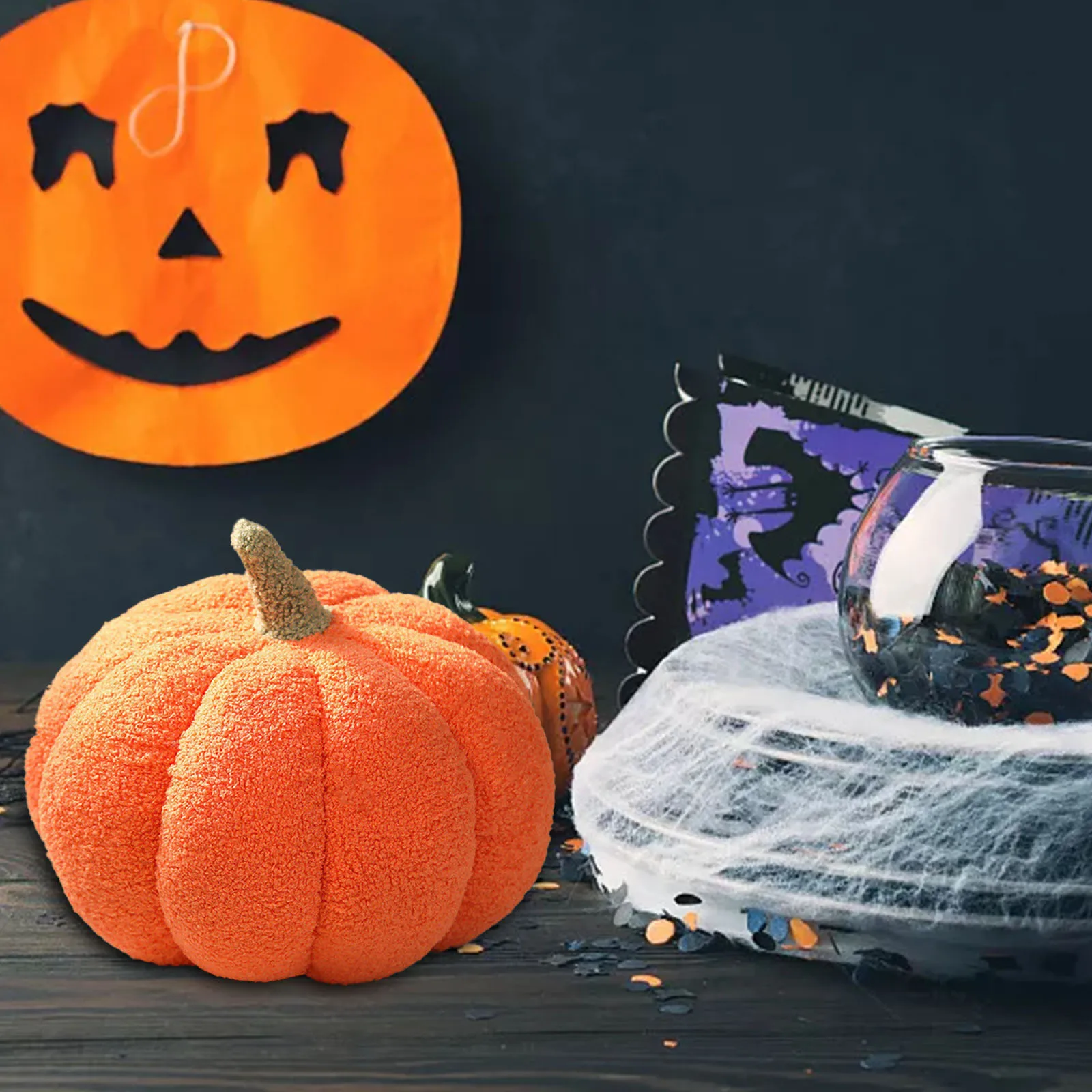 1pcs 20cm Halloween Decoration Pumpkin Throw Pillow Sofa Cushion Plush Toy Photograph Props Creative Room Decoration
1pcs 20cm Halloween Decoration Pumpkin Throw Pillow Sofa Cushion Plush Toy Photograph Props Creative Room Decoration
