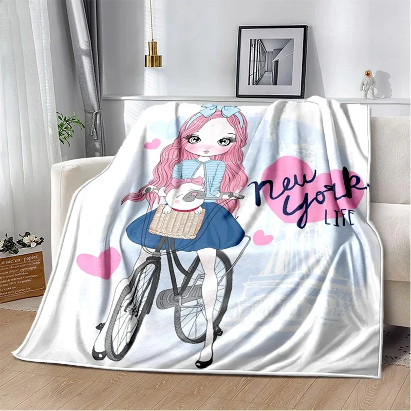 Cartoon Girl Blanket Plush Sofa Bedroom Decor Travel Picnic Throw Blanket Cartoon Print Flannel Blanket Cover For Girl Teen Gift
Cartoon Girl Blanket Plush Sofa Bedroom Decor Travel Picnic Throw Blanket Cartoon Print Flannel Blanket Cover For Girl Teen Gift
