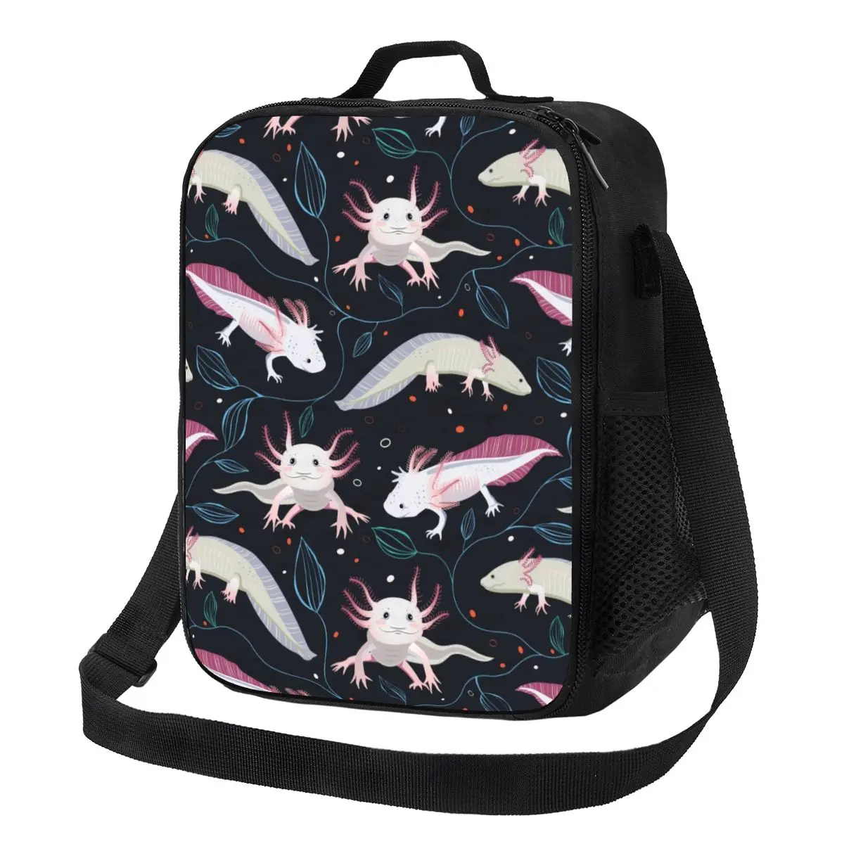 Cute Exotic Salamander Animal Axolotls Insulated Lunch Bag for Women Thermal Cooler Lunch Tote Office Work School
Cute Exotic Salamander Animal Axolotls Insulated Lunch Bag for Women Thermal Cooler Lunch Tote Office Work School