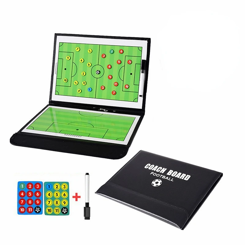 Foldable Magnetic Football Training Board Soccer Coaching Clipboard for Match Train Football Tactic Folder Soccer Accessories
Foldable Magnetic Football Training Board Soccer Coaching Clipboard for Match Train Football Tactic Folder Soccer Accessories