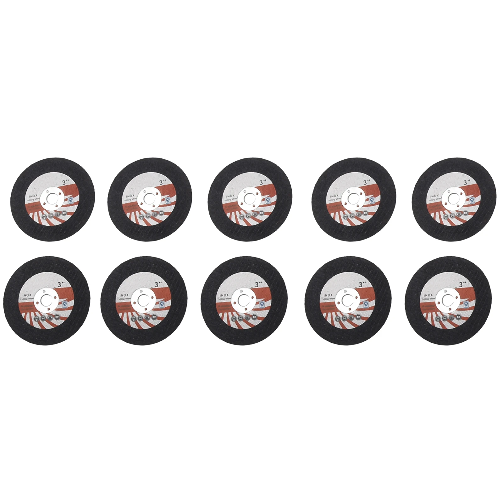 10pcs 75mm Black Circular Resin Grinding Wheel Cutting Disc Cutting Tools Polishing Tools Power Tools Angle Grinder Accessory
10pcs 75mm Black Circular Resin Grinding Wheel Cutting Disc Cutting Tools Polishing Tools Power Tools Angle Grinder Accessory