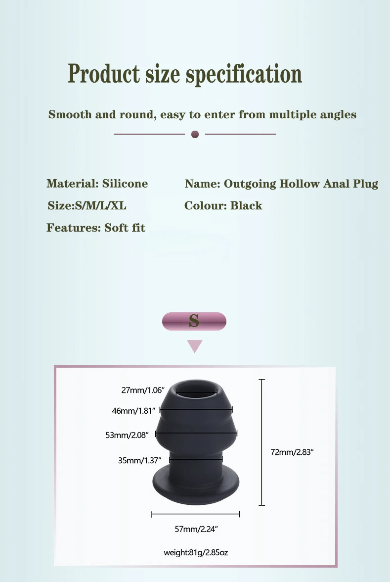 Generic Big Plug Anal Ingredients Enema Clean Dilator For Men Jumia