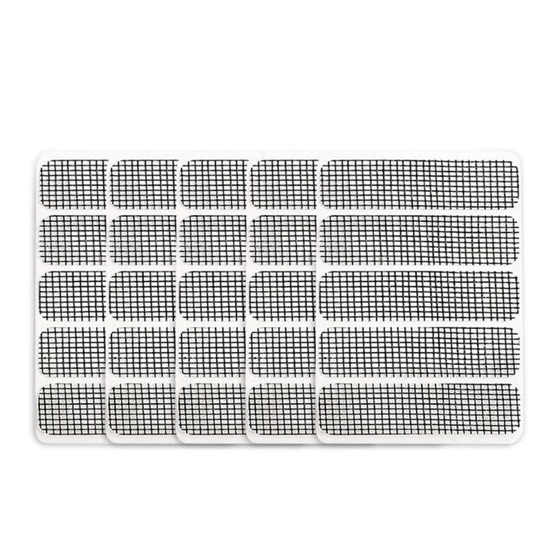 

50Pcs Net Window Home Adhesive Anti Mosquito Net Fly Bug Insect Repair Screen Wall Patch Stickers Mesh Window Net Mesh