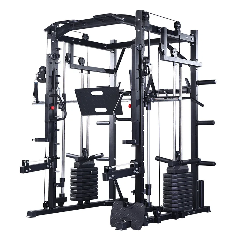 Smith Machine Comprehensive Training , Commercial Fitness Equipment, Squat and push, Multi-functional Integrated Gantry
Smith Machine Comprehensive Training , Commercial Fitness Equipment, Squat and push, Multi-functional Integrated Gantry