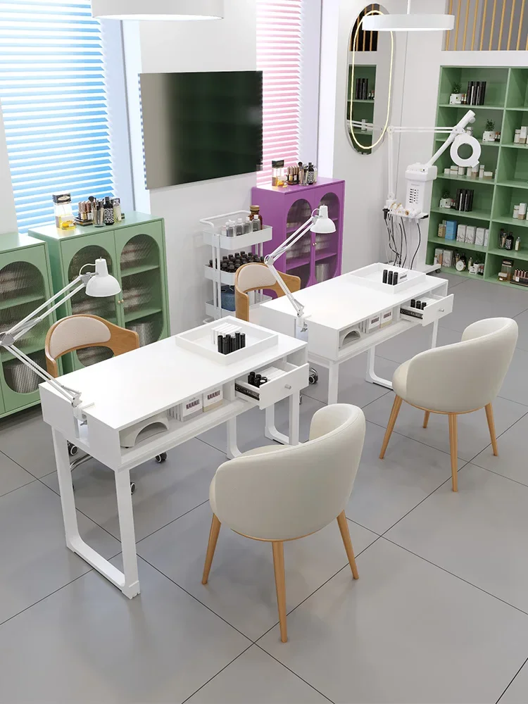 Simple Professional Dressing Nail Table Nail Artist Storage Manicure Table Nordic Modern Mesa De Manicure Salon Furniture KMNT
Simple Professional Dressing Nail Table Nail Artist Storage Manicure Table Nordic Modern Mesa De Manicure Salon Furniture KMNT