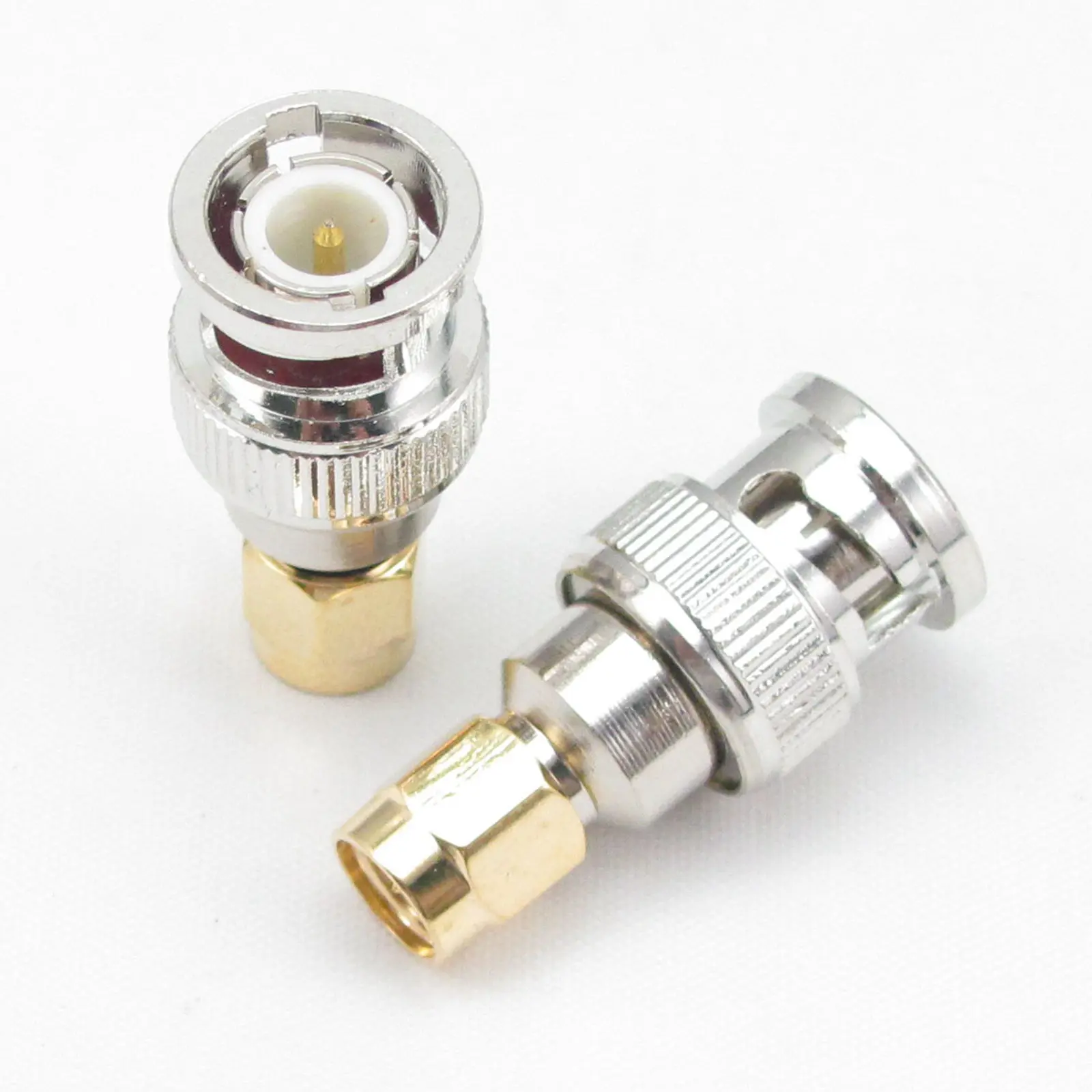 BNC Male Plug to SMA Male Plug Straight RF Coaxial Connector Adapter Tanger
BNC Male Plug to SMA Male Plug Straight RF Coaxial Connector Adapter Tanger