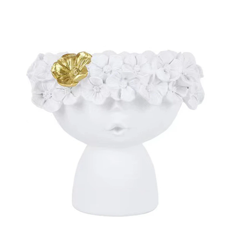 Cute Girl Character Vase,Flower Arrangement Vase,Succulent Plant Flower Pot For Living Room/Bedroom Furnishings
Cute Girl Character Vase,Flower Arrangement Vase,Succulent Plant Flower Pot For Living Room/Bedroom Furnishings