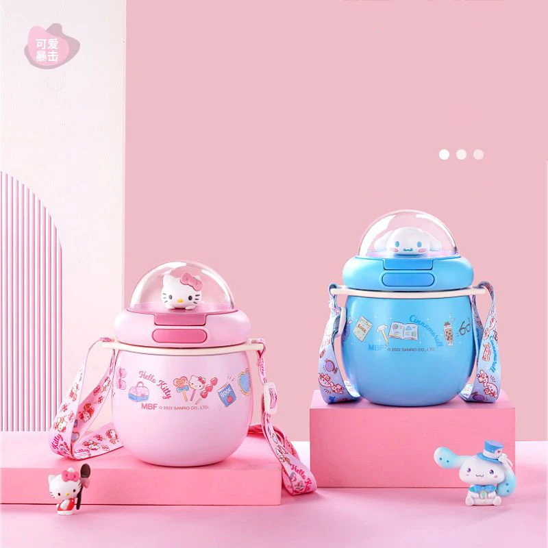 Kawaii Sanrio Anime Insulated Cup Cute Cinnamoroll Hello Kitty Portable Carrying Straps Student Straw Cup Ins Gift for Children
Kawaii Sanrio Anime Insulated Cup Cute Cinnamoroll Hello Kitty Portable Carrying Straps Student Straw Cup Ins Gift for Children