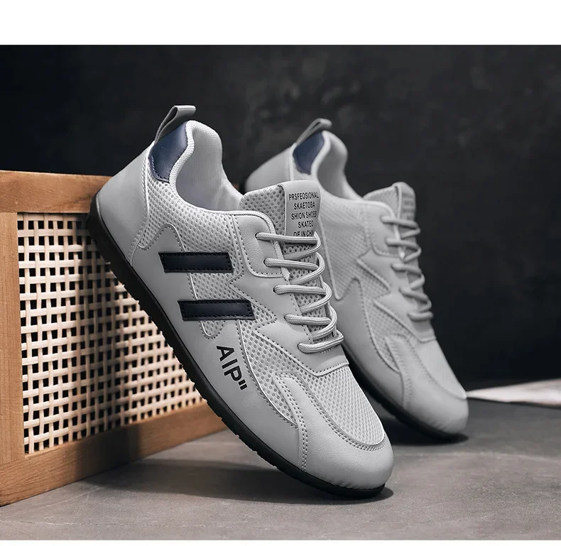 Men's Breathable Summer Sporty Casual Shoes Lightweight Versatile Soft Bottom Single Shoes PVC Outsole round Toe Non-Leather Men's Breathable Summer Sporty Casual Shoes Lightweight Versatile Soft Bottom Single Shoes PVC Outsole round Toe Non-Leather