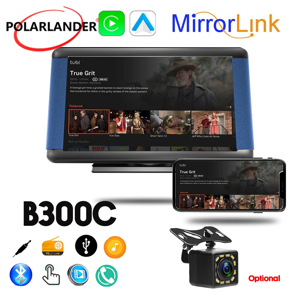 Car Multimedia MP5 Player Bluetooth Rear View Function Wired/Wireless Android Auto Wired/Wireless Screen Casting 7 Inch CarPlay
Car Multimedia MP5 Player Bluetooth Rear View Function Wired/Wireless Android Auto Wired/Wireless Screen Casting 7 Inch CarPlay