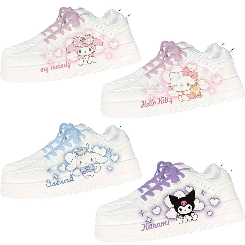 new kawaii anime hellokitty cinnamoroll Fashion Little White Shoes Casual Shoes Cute Style Graffiti Versatile Student Shoes gift
new kawaii anime hellokitty cinnamoroll Fashion Little White Shoes Casual Shoes Cute Style Graffiti Versatile Student Shoes gift