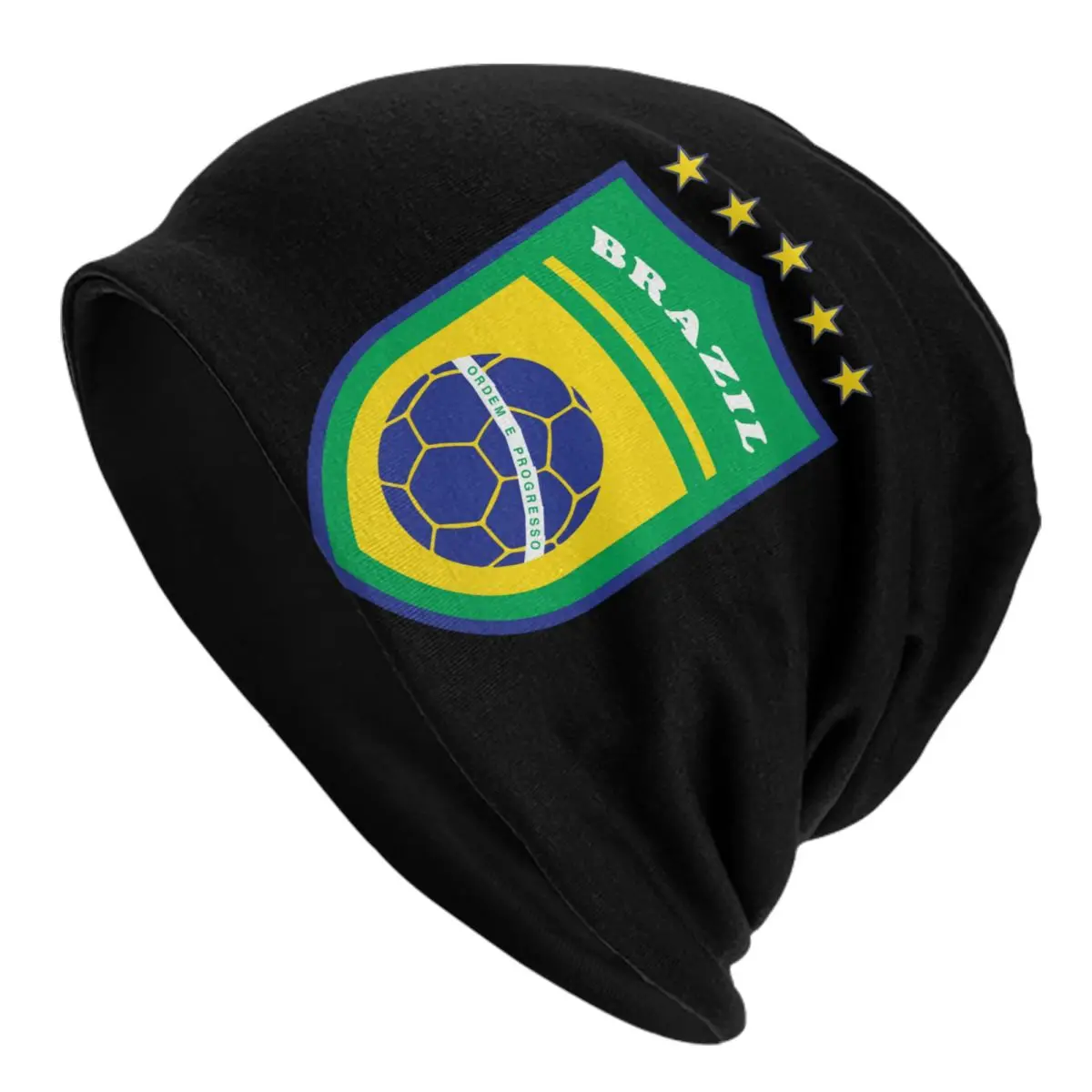 

Flag Of Brazil Football Bonnet Hats Hip Hop Knit Hat For Men Women Autumn Winter Warm Brazilian Proud Skullies Beanies Caps