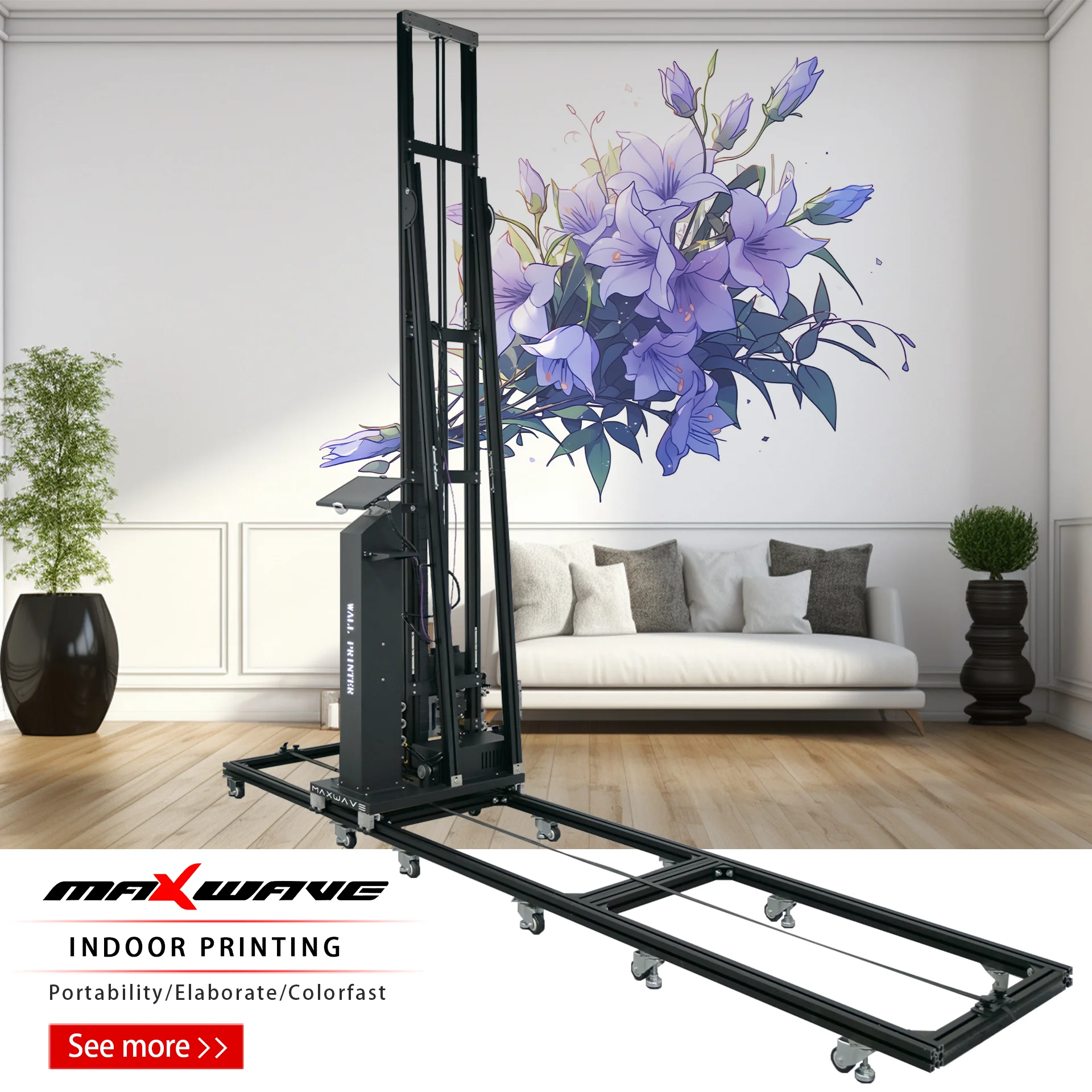 Настенный принтер для быстрой и эффективной настенной печати, настенный принтер мгновенно преобразует ваши стены
Настенный принтер для быстрой и эффективной настенной печати, настенный принтер мгновенно преобразует ваши стены