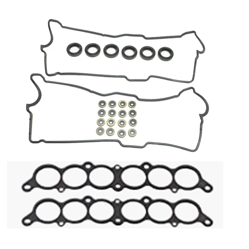 

Valve Cover Gasket Set 3VZFE 5VZFE For Toyota Tacoma Camry T100 Lexus 3.0 3.4 1992-2004 Spark Plug Tube Seals Kit