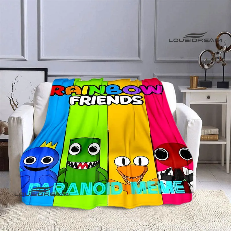 Game Rainbow Friends Cartoon printed blanket Warm blanket Flange blanket Picnic blanket blankets for beds birthday gift
Game Rainbow Friends Cartoon printed blanket Warm blanket Flange blanket Picnic blanket blankets for beds birthday gift