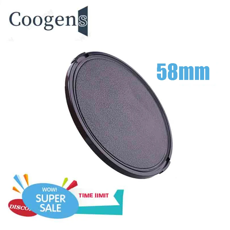 

58mm Protect Front Cover Hood Camera Lens Cap For Nikon Sony Canon EOS 1300D 1200D 800D 760D 750D 700D 650D 600D 100D 80D 70D