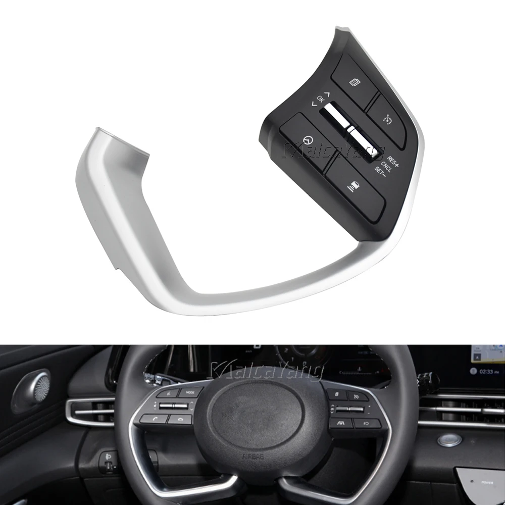 Автомобильные аксессуары, рулевое колесо, Bluetooth телефон, круиз-контроль, кнопка дистанционного управления правой стороной для Hyundai Elantra 2021
Автомобильные аксессуары, рулевое колесо, Bluetooth телефон, круиз-контроль, кнопка дистанционного управления правой стороной для Hyundai Elantra 2021