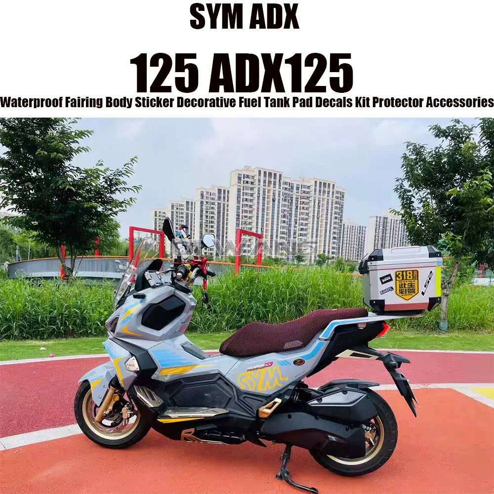 Motorcycle Waterproof Fairing Body Sticker Decorative Fuel Tank Pad Decals Kit Protector Accessories For SYM ADX 125 ADX125
Motorcycle Waterproof Fairing Body Sticker Decorative Fuel Tank Pad Decals Kit Protector Accessories For SYM ADX 125 ADX125