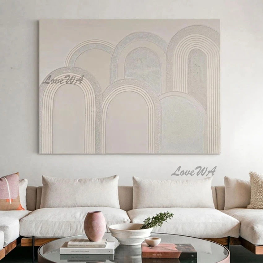 100% Handmade Light Colors Abstract Textured Acrylic Oil Painting Wall Picture Modern Art Home Decoration Products No Framed 
100% Handmade Light Colors Abstract Textured Acrylic Oil Painting Wall Picture Modern Art Home Decoration Products No Framed