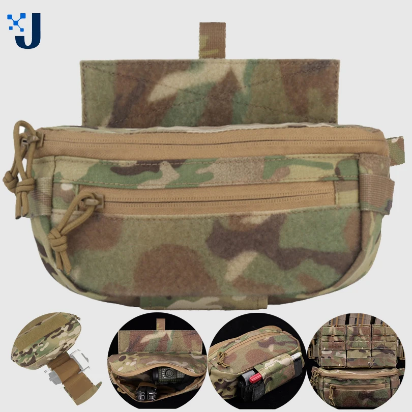 Tactical Hanger Hunting Bag Quick Release Integrates Vest Plate Carrier Airsoft Abdominal Dangler Pack Shoulder Pouch Compact
Tactical Hanger Hunting Bag Quick Release Integrates Vest Plate Carrier Airsoft Abdominal Dangler Pack Shoulder Pouch Compact