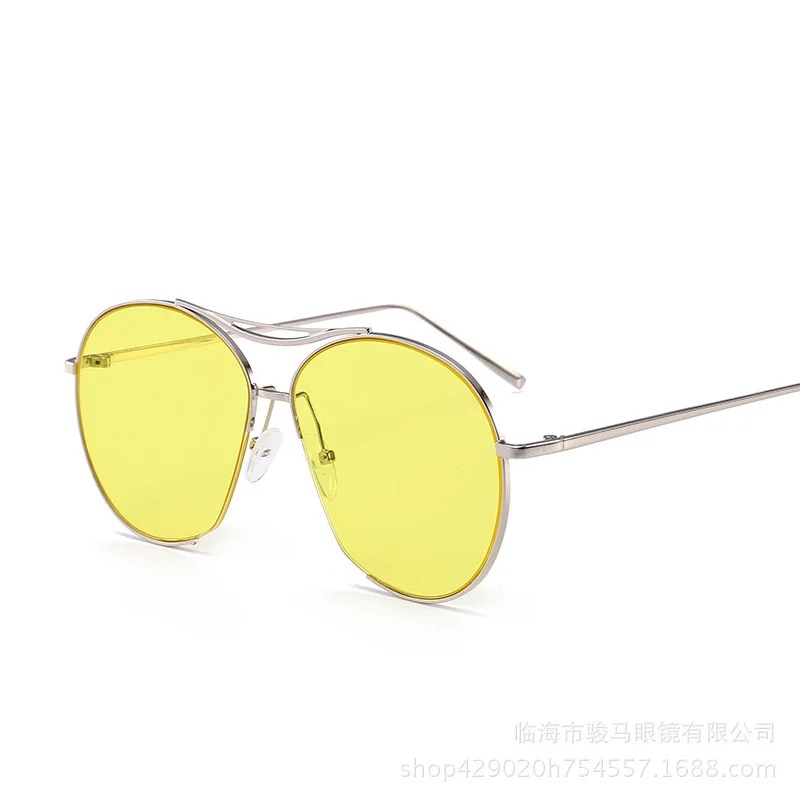 Full Alloy Frame Goggles Women Sunglasses Men Vintage Retro Half Round Semi Rimless Ocean Color Sun Glasses Luxury Brand Design
Full Alloy Frame Goggles Women Sunglasses Men Vintage Retro Half Round Semi Rimless Ocean Color Sun Glasses Luxury Brand Design