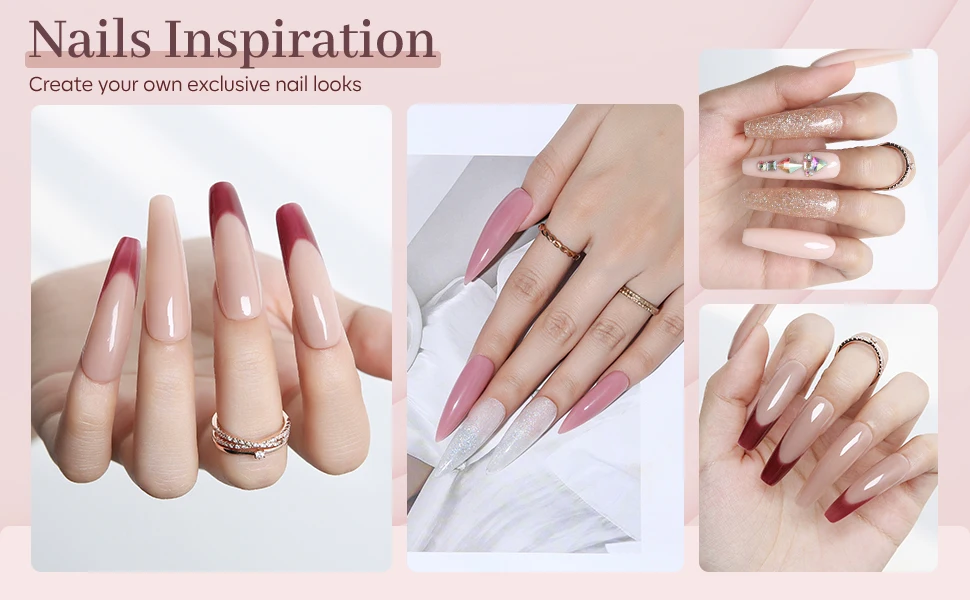 Poly Nail Extension Gel Set