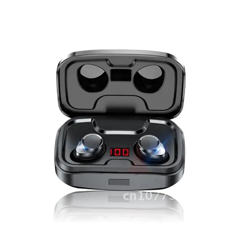 

Wireless Earbuds 5.0 Bluetooth-Compatible Headphone Stereo Sports Waterproof Headsets With Mic Charging Box
