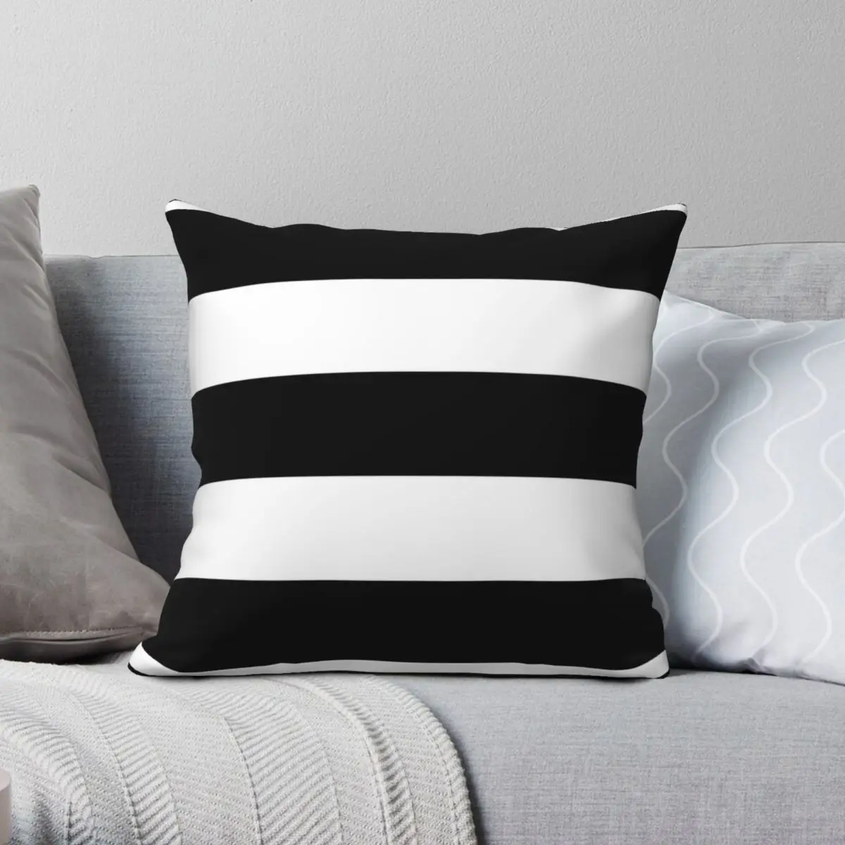 Modern Black White Striped Square Pillowcase Polyester Linen Velvet Creative Zip Decorative Pillow Case Sofa Cushion Cover 45x45
Modern Black White Striped Square Pillowcase Polyester Linen Velvet Creative Zip Decorative Pillow Case Sofa Cushion Cover 45x45