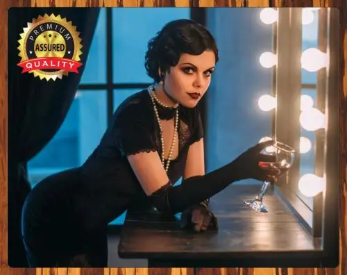 Хлопушка девушка-готов к напитку-металлический знак
Хлопушка девушка-готов к напитку-металлический знак